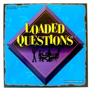 Loaded Questions Party Board Game Complete Family Game Night